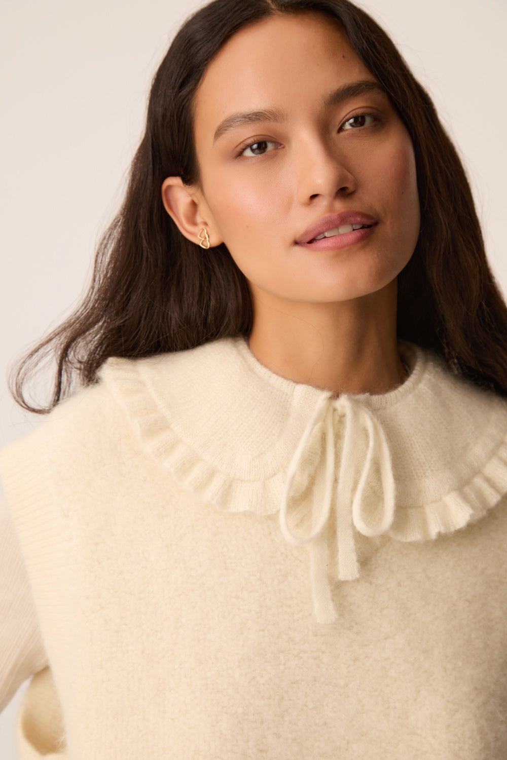 Peter Pan collar Casimir Creme