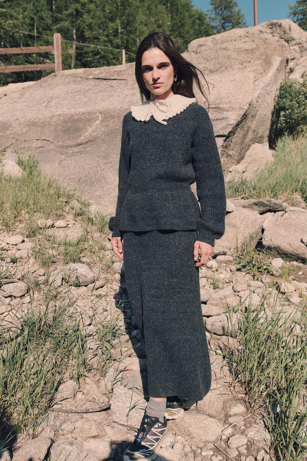 Peter Pan collar Casimir Creme