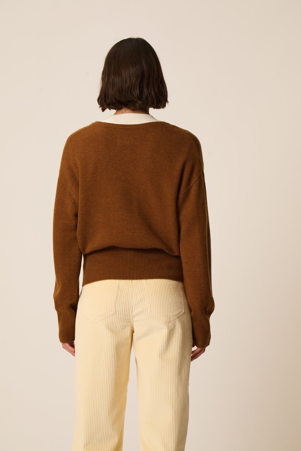 Pull Armelle Chamois