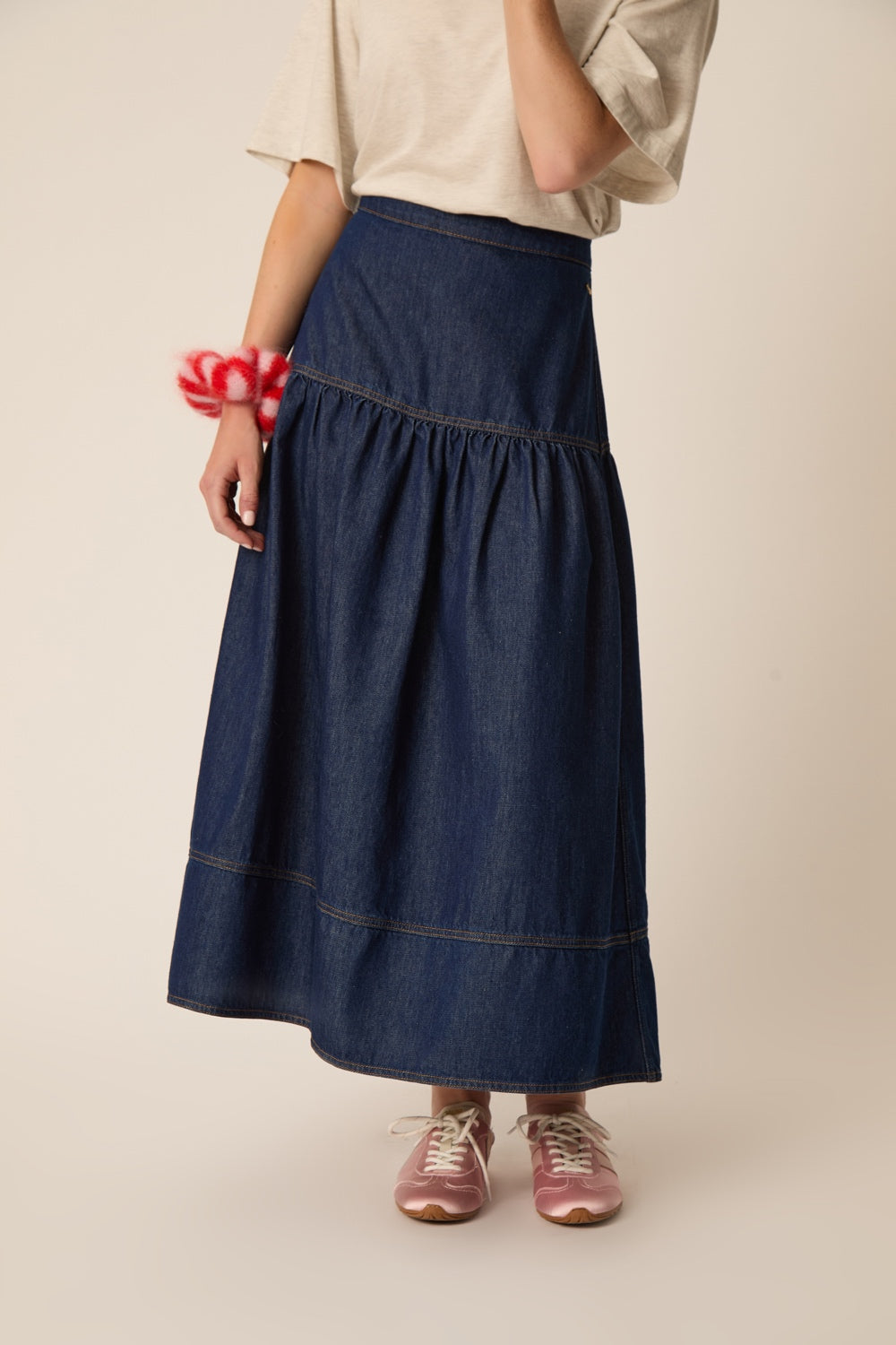 Scrunchie Alric Rouge Dragee