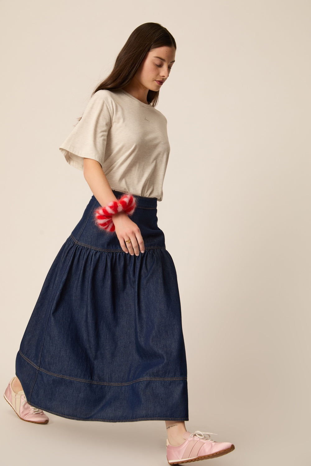 Scrunchie Alric Rouge Dragee