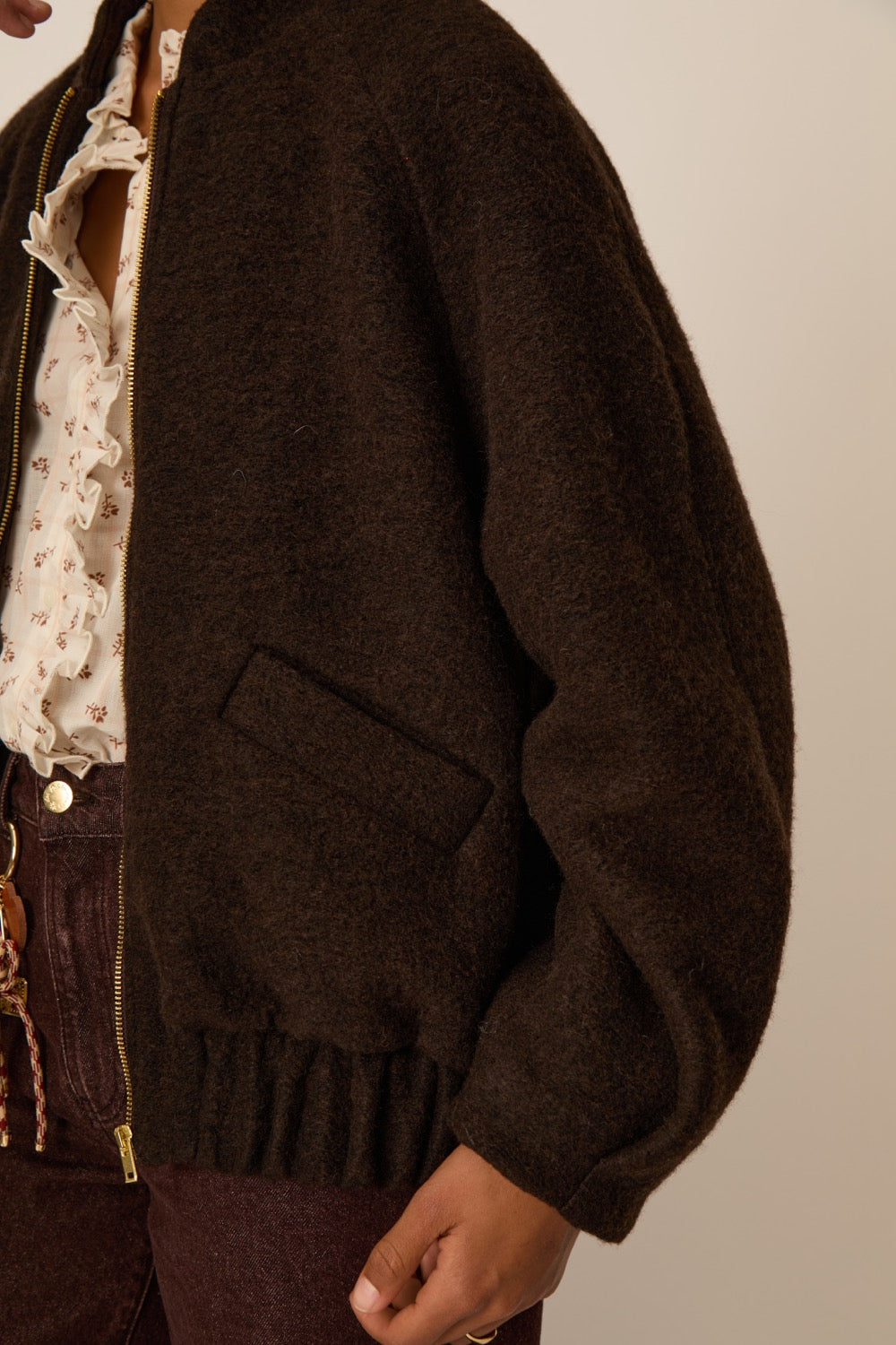 Veste maille Hildilia Ourson