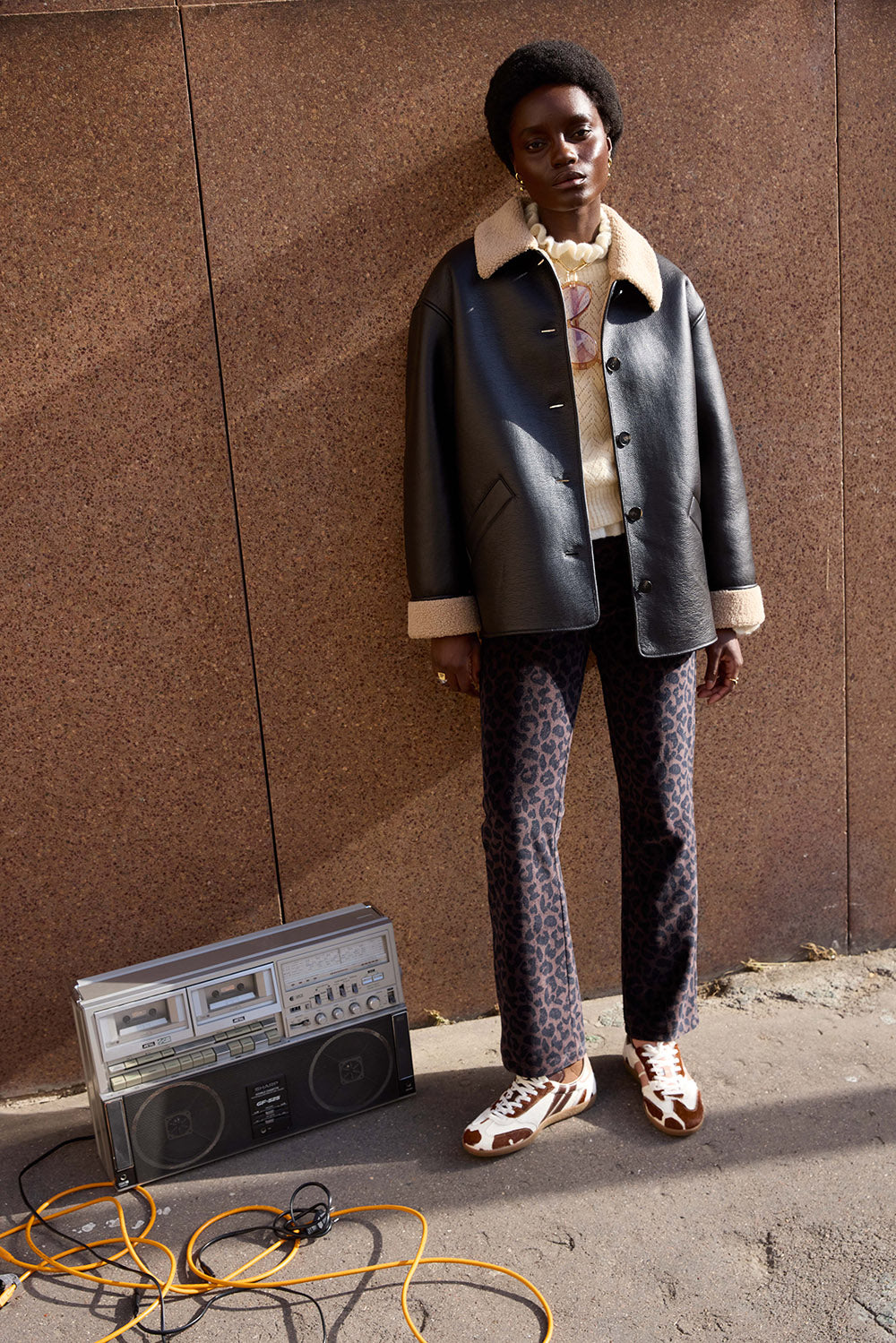 Pantalon Florian Leopard