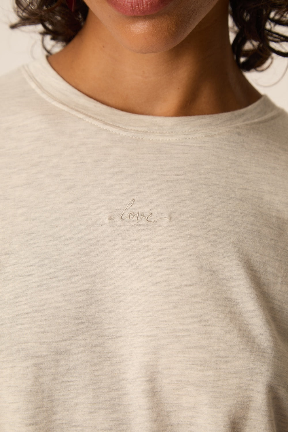 Tee-shirt Jerry Gris Chine