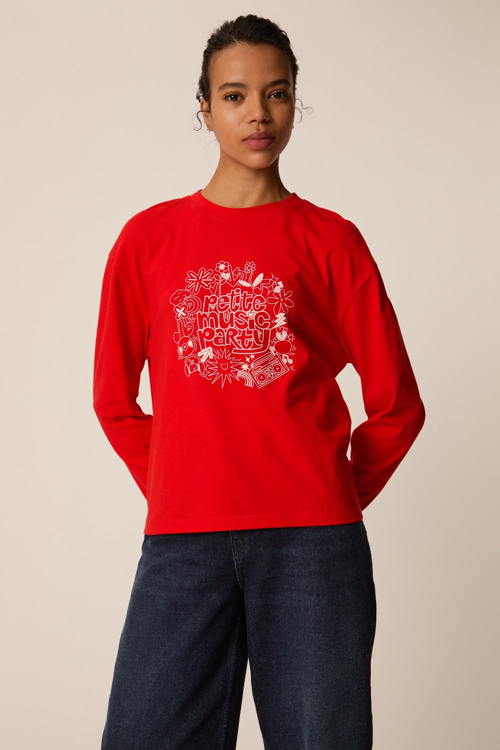 Tee-shirt Indanael Rouge