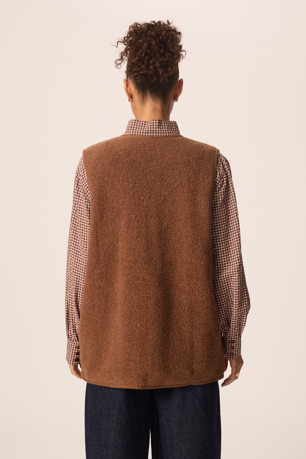 Veste maille Gwendi Bois