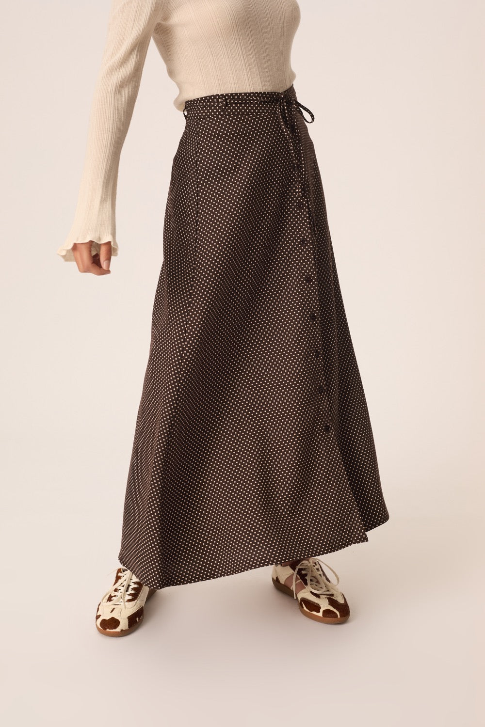 Skirt Vanilla Pois