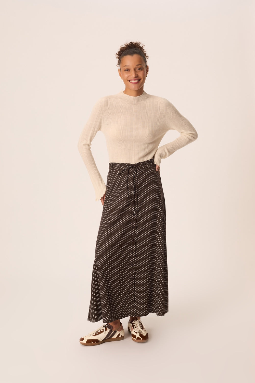 Skirt Vanilla Pois