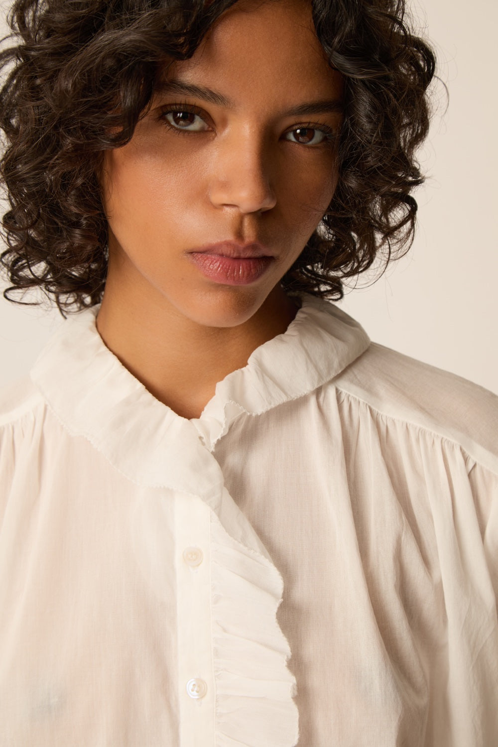 Blouse Tanou Ecru