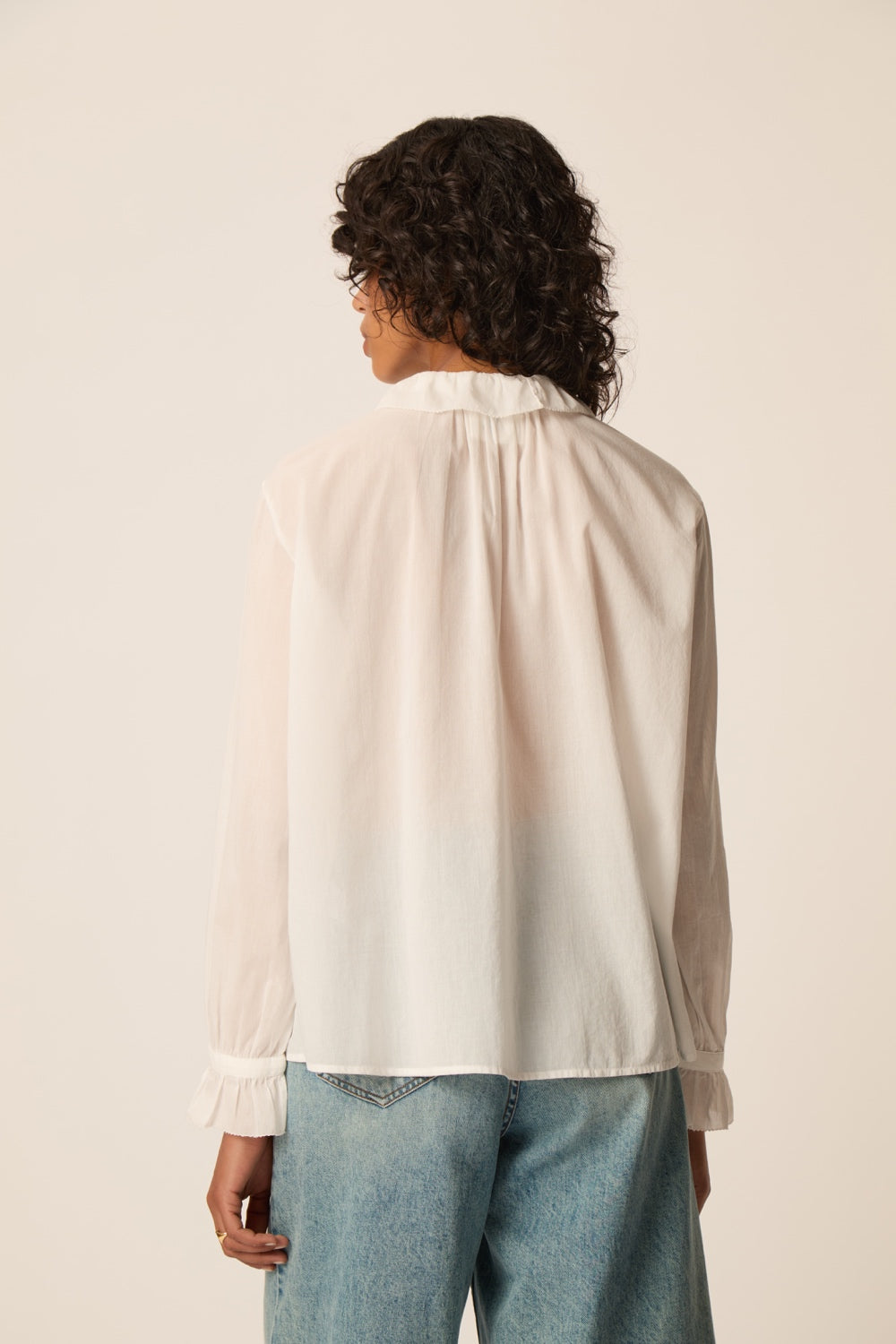 Blouse Tanou Ecru