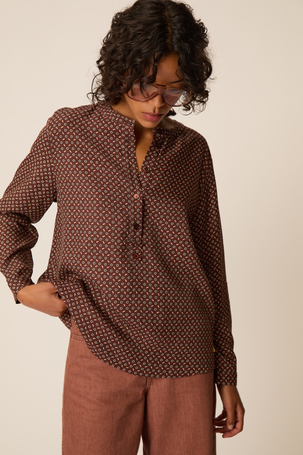 Blouse Valkyra Cravate