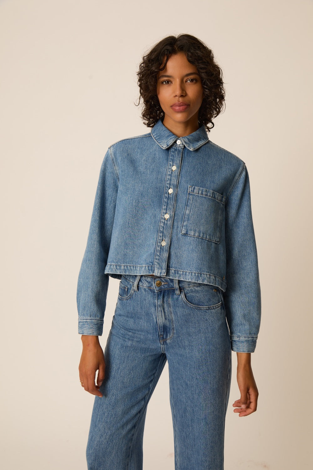 Chemise Lazare Mid Stone