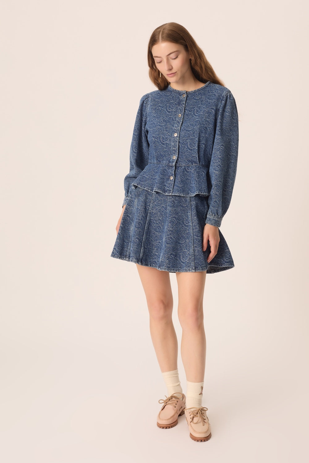 Blouse Lizia Middle Blue