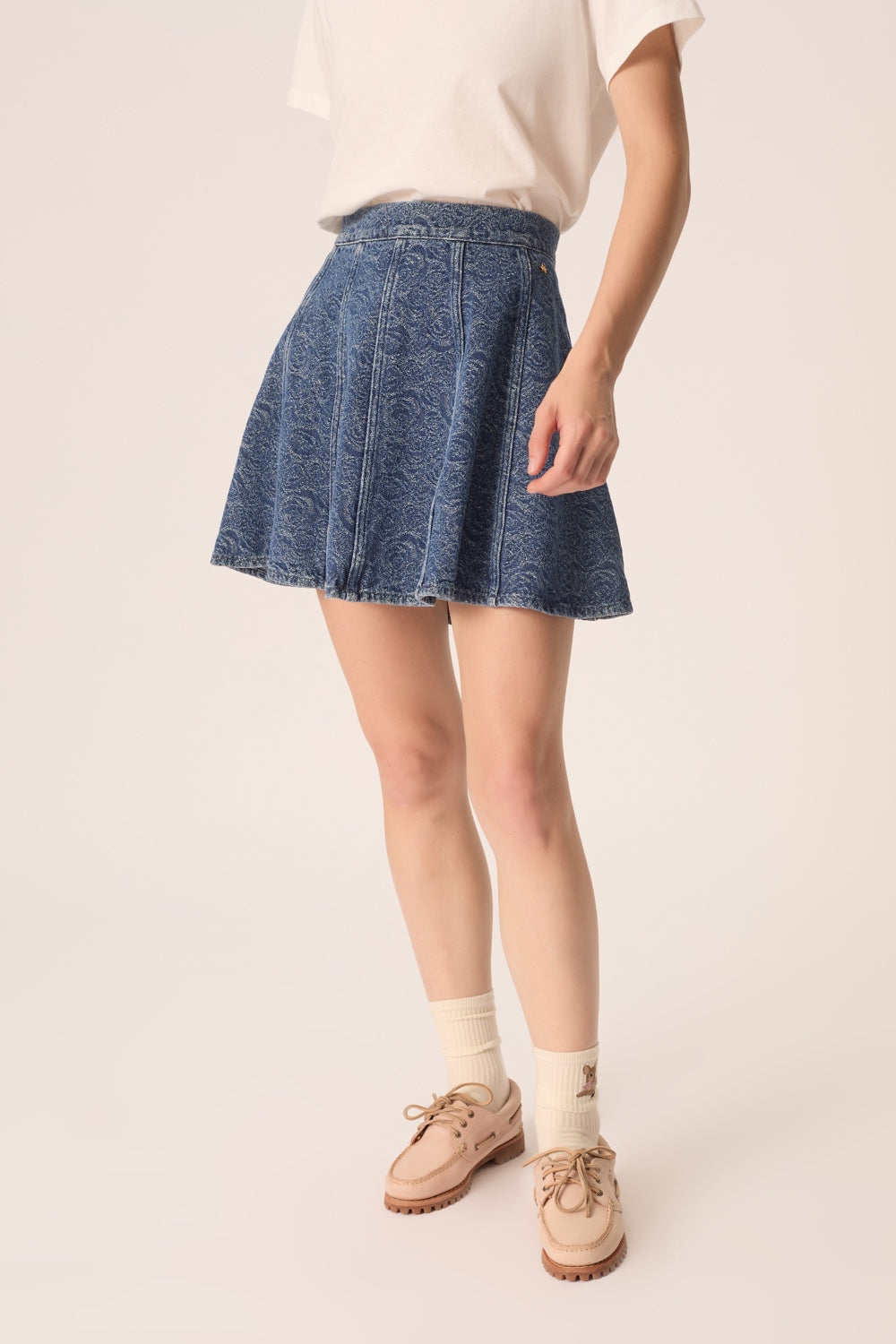 Skirt Lizandre Middle Blue