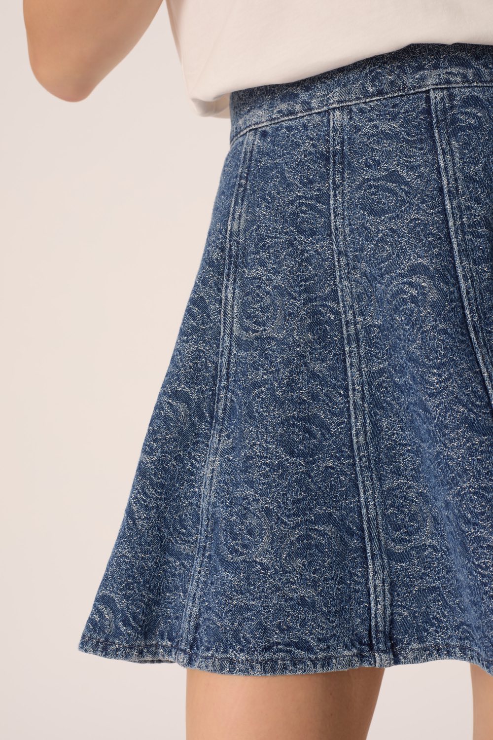 Skirt Lizandre Middle Blue