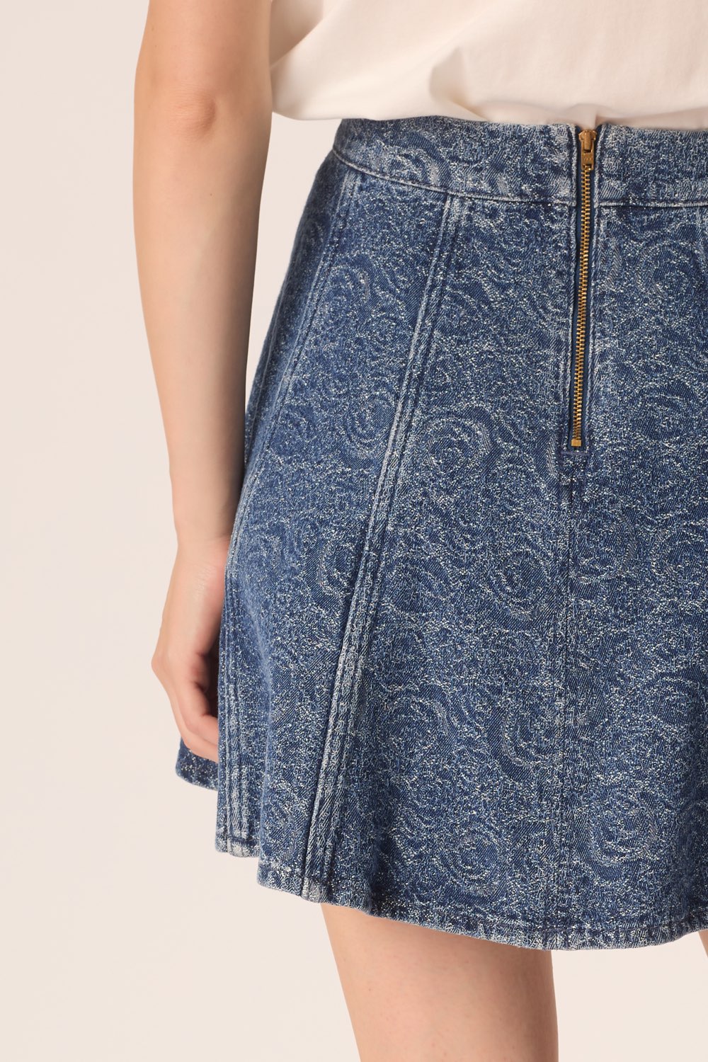 Skirt Lizandre Middle Blue