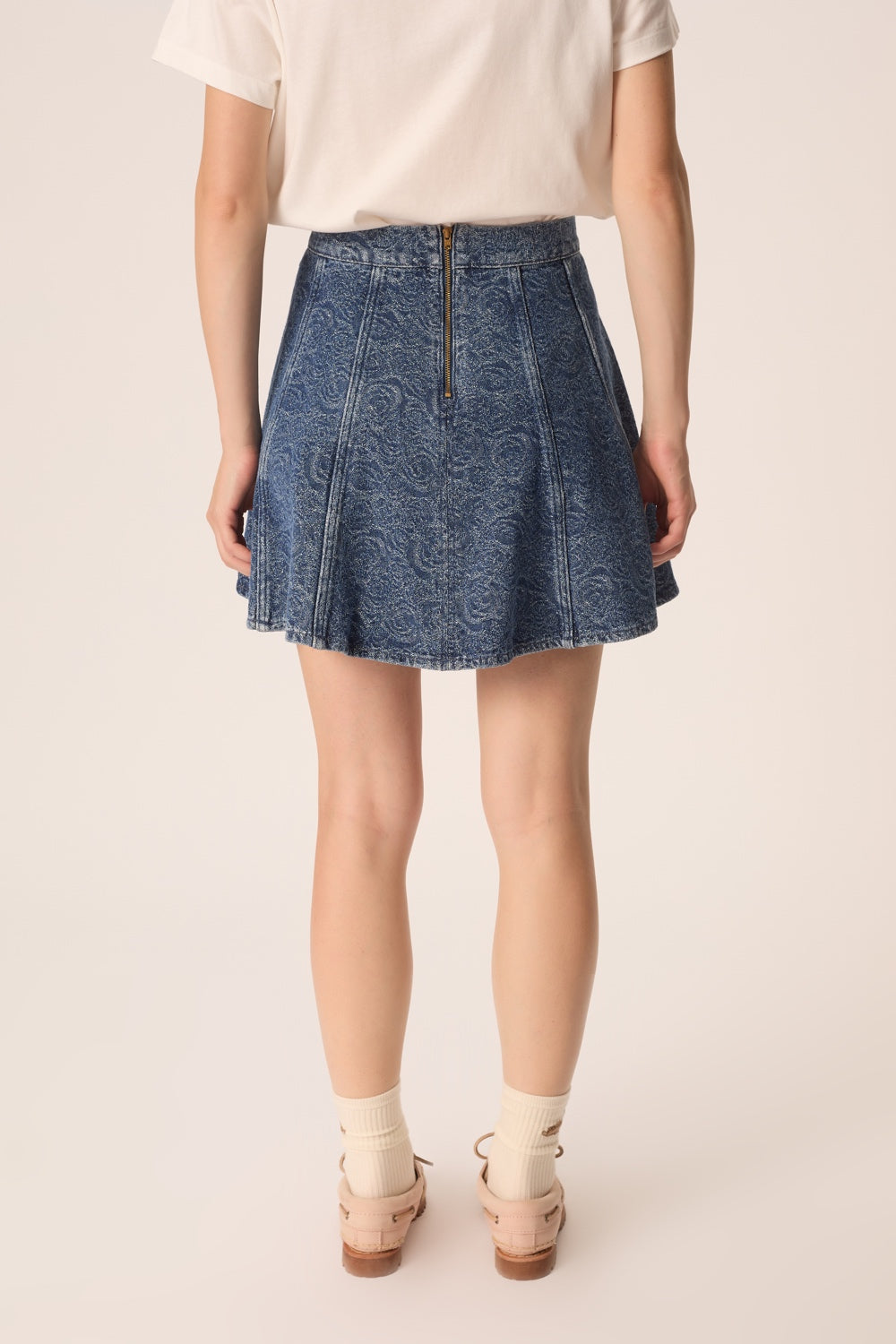 Skirt Lizandre Middle Blue