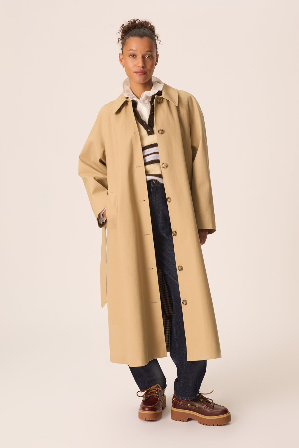 Manteau Yvette Beige