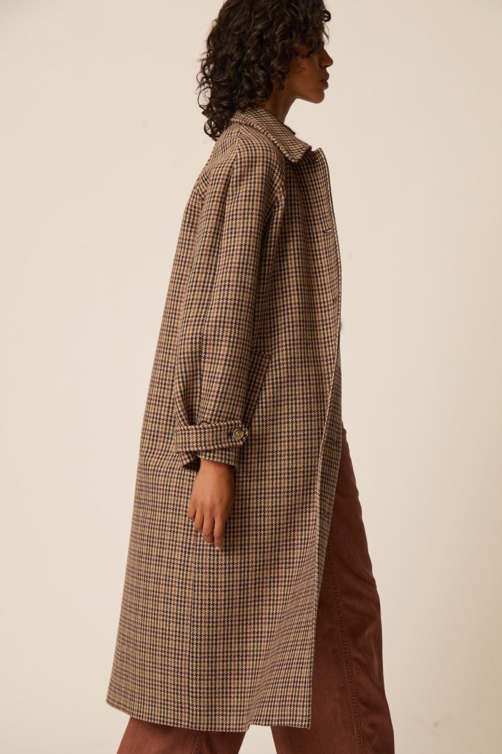 Manteau Yonique Carreau Grand Pa