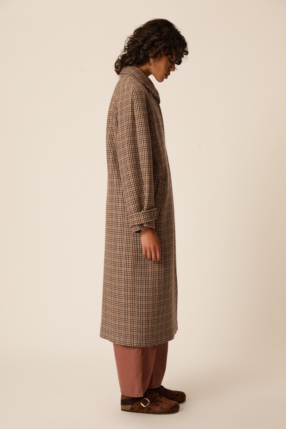 Manteau Yonique Carreau Grand Pa