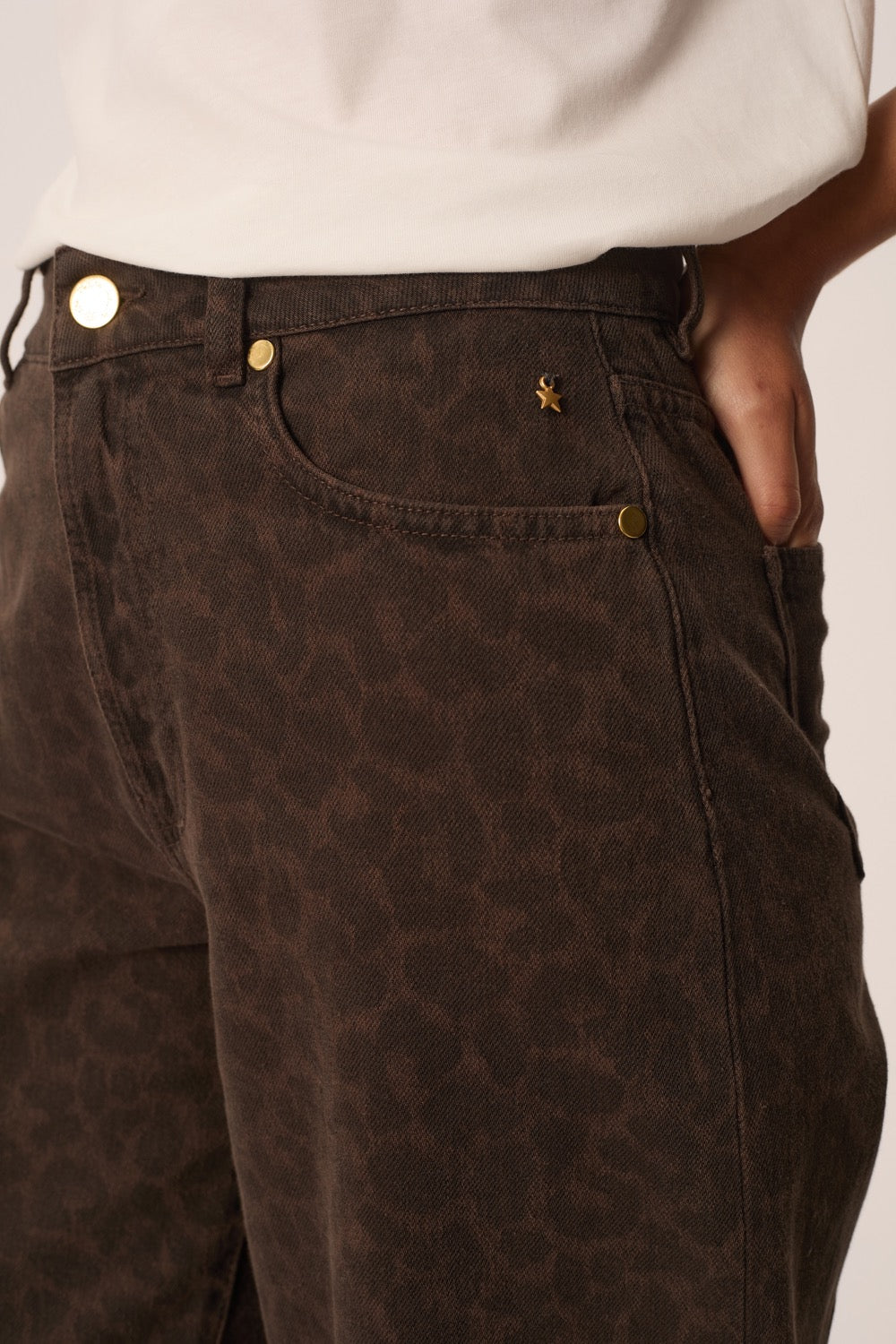 Jeans Louela Leo Leopard
