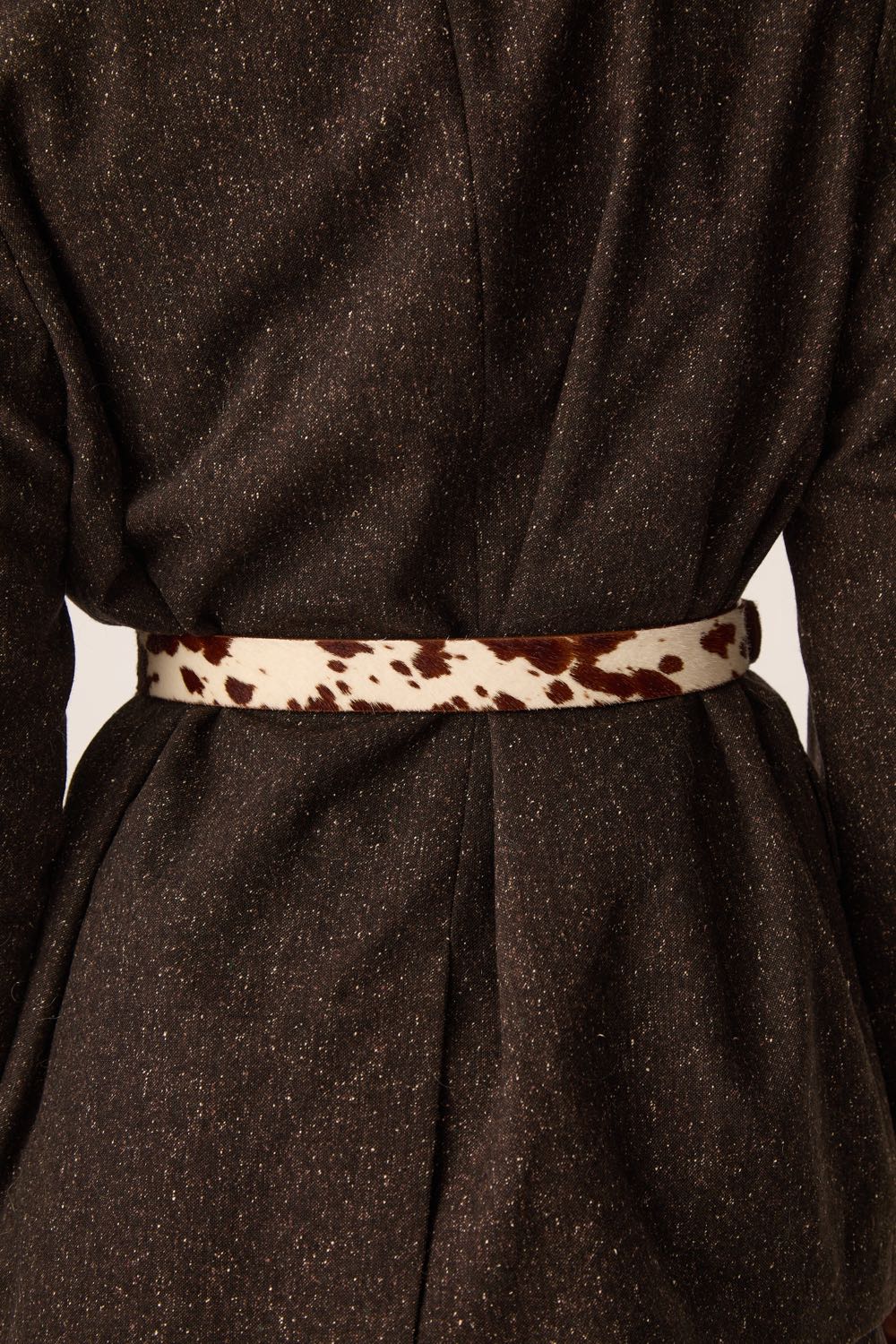 Belt Martino White Cow