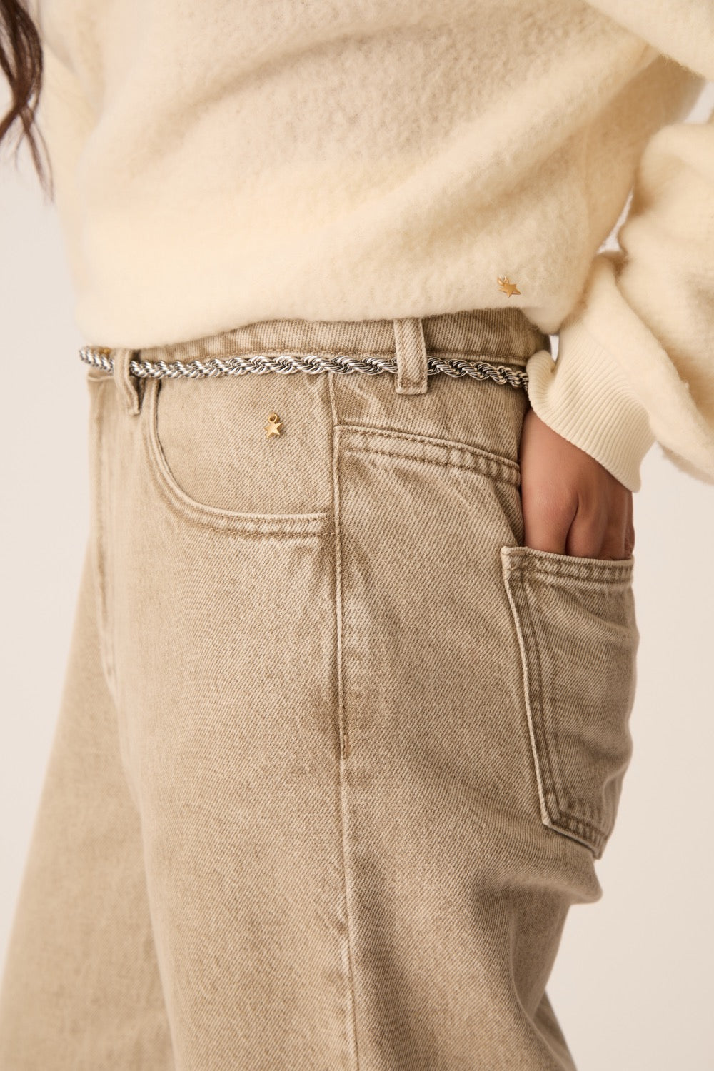 Ceinture Marietta Argent