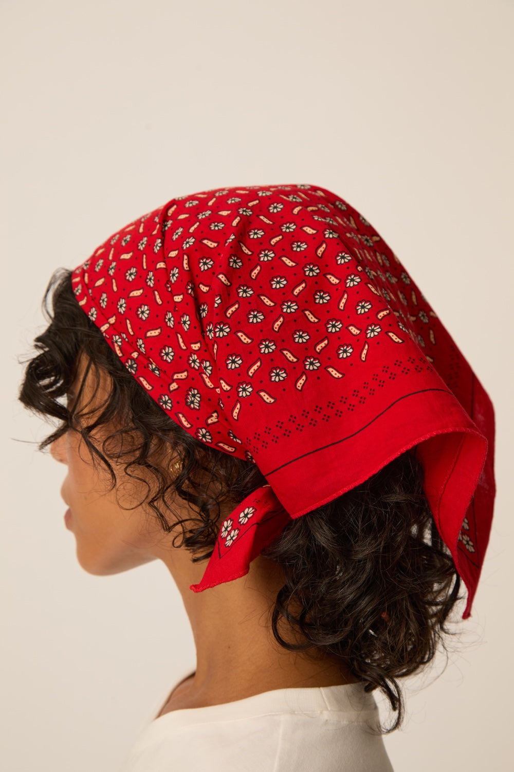 Foulard Nathanael Cravate Rouge