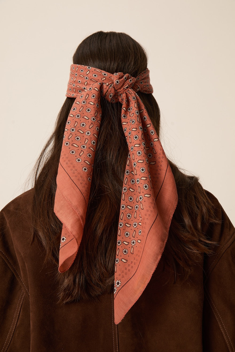 Scarf Namibie Cravate Blush