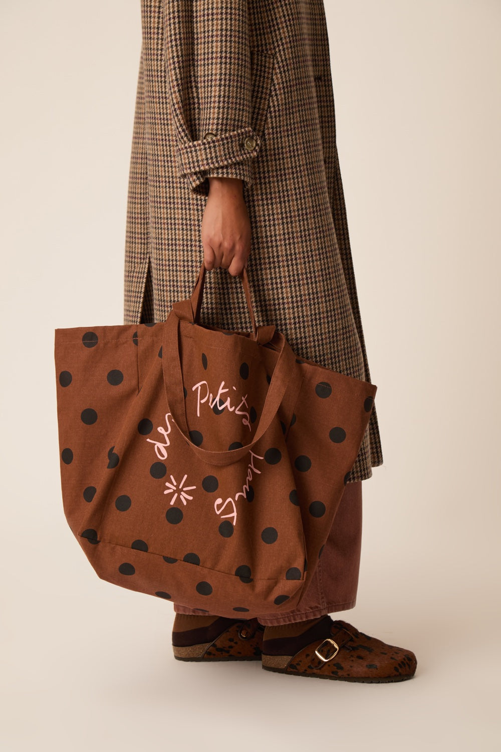 Tote Bag XXL Pastille Cognac