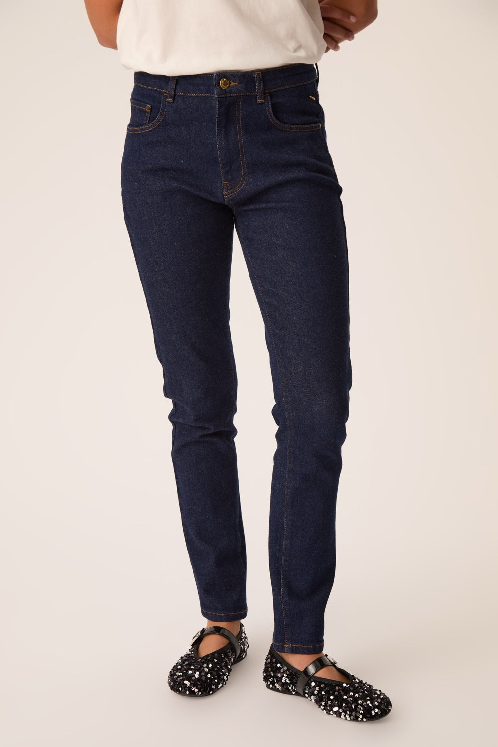 Jean Lulu Dark Indigo