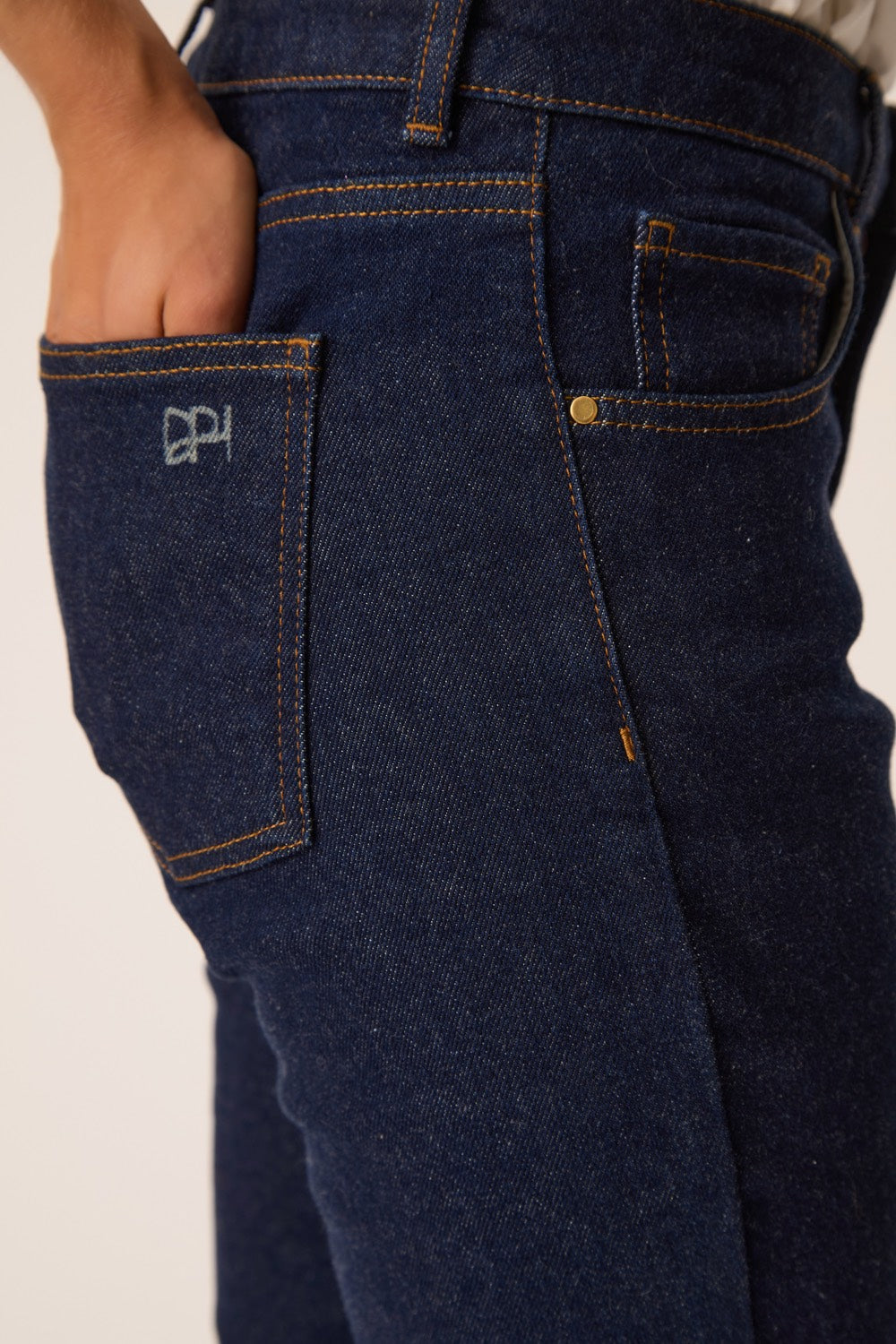 Jean Lulu Dark Indigo